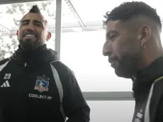 El divertido reencuentro entre Vidal e Isla: "Se demoró el culi..."