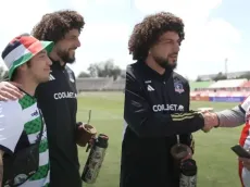 Falcón agradece el cariño de los hinchas de Palestino en La Cisterna