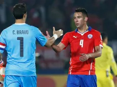 El colocolino encuentro entre Mauricio Isla y Claudio Bravo