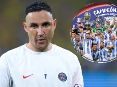 La preocupación de Keylor Navas al ver la final de la Copa América 2024