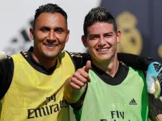 Keylor Navas y James Rodríguez vuelven a coincidir tras su etapa en el Real Madrid