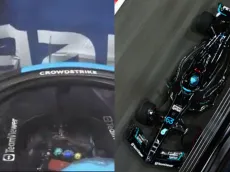 Momentos de FRUSTRACIÓN vivió GEORGE RUSSELL tras su ACCIDENTE | VIDEO