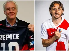 ¡Sorpresa! Quién es el periodista que hizo emocionar a Luka Modric tras ¿su último partido con Croacia?