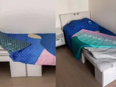 Así son las FAMOSAS camas "anti-sexo" que tendrán los Juegos Olímpicos de París 2024 | VIDEO
