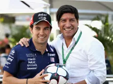 Checo Pérez felicita a Iván Zamorano por su inducción al Salón de la Fama