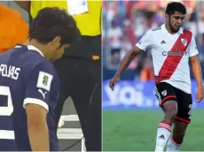 Robert Rojas se fue expulsado y registró una coincidencia con un ex River