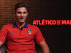 Julián Álvarez habló por primera vez como jugador del Atlético Madrid