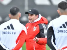 Gallardo no para: entrenamiento pensando en Gimnasia y una cara nueva