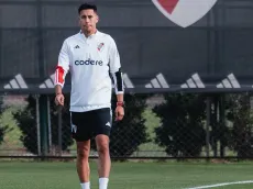 Primer entrenamiento de Maxi Meza en River: ¿debuta ante Gimnasia?