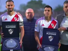 Para destacar: el gesto que tuvo Platense con Germán Pezzella y Marcos Acuña