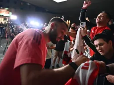 River llegó a Belo Horizonte: el recibimiento de los hinchas y el lindo gesto de Pezzella