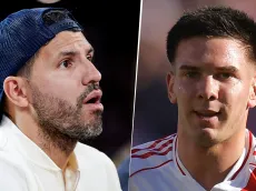 El Kun Agüero llenó de elogios a Mastantuono: "Olvidate"