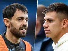 Bernardo Silva se rindió a los pies de Echeverri: "Es buenísimo"