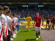 Video: la irrespetuosa actitud del capitán de Urawa Red con los jugadores de River