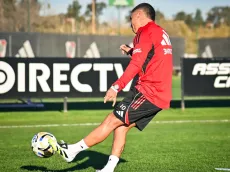 Juanfer Quintero tuvo su primer entrenamiento en River: ¿Cuándo debutaría?