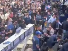 Escándalo en Gimnasia: sillazos y descontrol antes de jugar con River