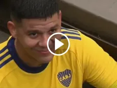 VIDEO | Marcos Rojo se rió de los gritos de un plateísta tras su expulsión
