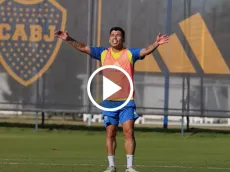 VIDEO | El grito de Gary Medel en plena práctica de Boca: "Hasta acá..."