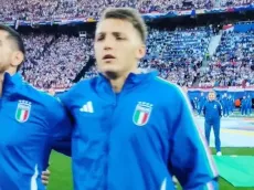 VIRAL | La reacción de Retegui durante el himno de Italia en la Eurocopa