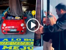 VIDEO | Se compró su primer auto y lo festejó "a lo Boca"