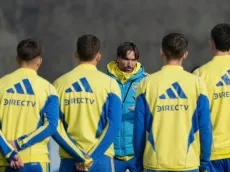 El volante central juvenil que dejó "encantado" a Diego Martínez en la práctica de Boca