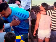 Un antecedente histórico: el jugador de Boca que le hizo un gesto obsceno a los hinchas y tuvo que irse en patrullero