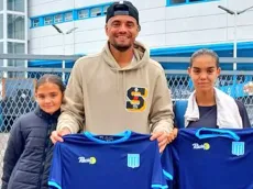 Chiquito Romero visitó el Cilindro de Racing durante el domingo: el sorpresivo motivo