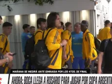 VIDEO | Boca llegó a Rosario y dos referentes no salieron a saludar a los hinchas