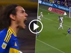 VIDEO | Cavani lo empató y explotó La Bombonera: el gol de Boca para el 1-1 contra Riestra