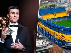 El día en que Rodri, ganador del Balón de Oro 2024, jugó contra Boca en La Bombonera