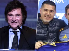 Javier Milei y un insólito ataque a Riquelme y Gago por Boca: "Si sigue así..."