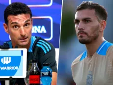 Atento, Boca: Scaloni dijo cuál es la mejor opción para el futuro de Paredes