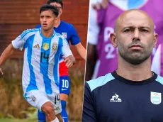 Delgado jugó para el Sub 20 de Argentina y Mascherano tuvo un gesto poco común