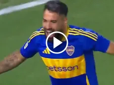 VIDEO | Gran jugada de Zeballos: el gol de Milton Giménez para el 1-0 de Boca ante Unión