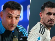 Scaloni habló por primera vez de la posible vuelta de Paredes a Boca