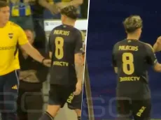 El reclamo de Carlos Palacios en el partido contra Rosario Central: "¿Siempre salgo yo?"