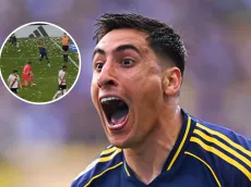 La divertida respuesta de Merentiel sobre su festejo de "ametralladora" a los jugadores de River