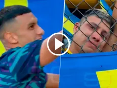 Historia viral: por qué un hincha de Boca se emocionó hasta las lágrimas cuando se cruzó a un jugador de Talleres