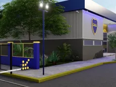 Hay fotos: Boca anunció su nueva obra en frente a La Bombonera