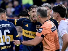 El enojo de Paredes con el árbitro de Boca-Argentinos: "Sos una vergüenza"