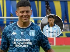 La reacción de Marcos Rojo a la victoria de Racing y a los cantitos de La Bombonera contra Almendra