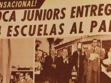Un club ejemplar: la vez en la que Boca construyó escuelas en todo el país
