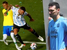 Scaloni tocará ante Brasil poco el equipo que cayó con Uruguay