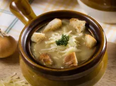 Receta de sopa de cebolla