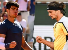 Alcaraz vs Zverev: dónde ver la final de Roland Garros 2024