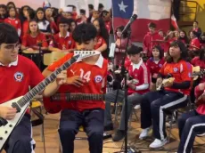 Ricky Martin y AC/DC: La Roja recibe apoyo musical de un colegio