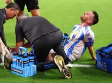 La escalofriante imagen del tobillo de Messi tras la final