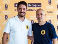 Ex Colo Colo se asocia a Iniesta para cazar talentos en una app