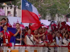 El épico paso de Chile en desfile inaugural inaugural de París 2024