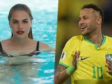 Neymar le manda DM a paraguaya que hizo furor en París 2024